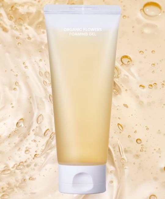 Organic Flowers Foaming Gel